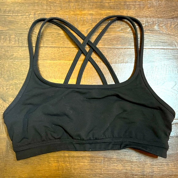 Athleta sports bra black XS, Upbeat - Picture 1 of 6